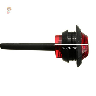 Twe 1 24V 3LED 3 / 4 "Vòng Trailer Bên Đánh Dấu Đèn Vàng Trắng Đỏ Cho Xe Tải Giải Phóng Đèn Xe Tải Bật Đèn Tín Hiệu VN