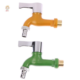 Twe Vườn Ban Công Vòi Nước 1 / 2 "Nam Ren Máy Giặt Vòi Treo Tường Ống Nước Nhựa Kết Nối Nhanh VN