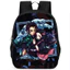 HT3 Demon Slayer Kamado Tanjirou Ba Lô Cho Học Sinh Dung Tích Lớn In Nhẹ Hoạt Hình Anime Schoolbag Túi