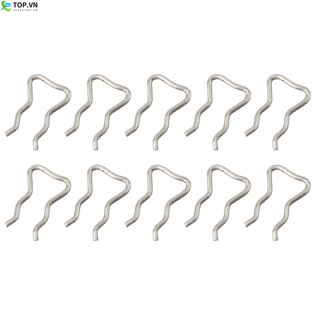 10 Chiếc Thép Không Gỉ Nhiên Liệu Diesel Kim Phun Kẹp Dầu Trở Lại Ống circlip Cho Bosch Sản Phẩm Chất Lượng Cao