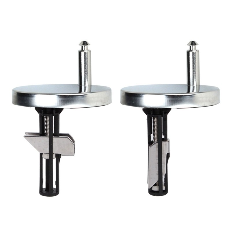PPY Ghế Vệ Sinh Bản Lề Cố Định Phát Hành Nhanh Cố Định Đai Ốc Vít Vỏ Vệ Sinh Khóa Vít Phần Cứng Ghế Vệ Sinh Kèm