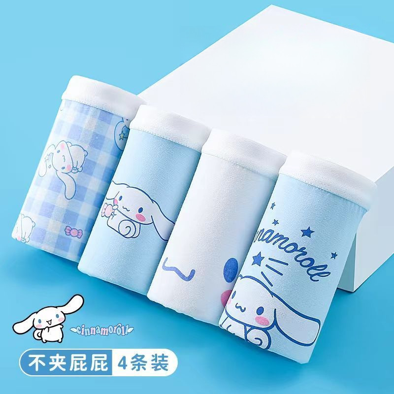 Quần lót bé gái Cinnamoroll Kuromi dễ thương được làm bằng bông kháng khuẩn Bảo vệ sức khỏe trẻ em