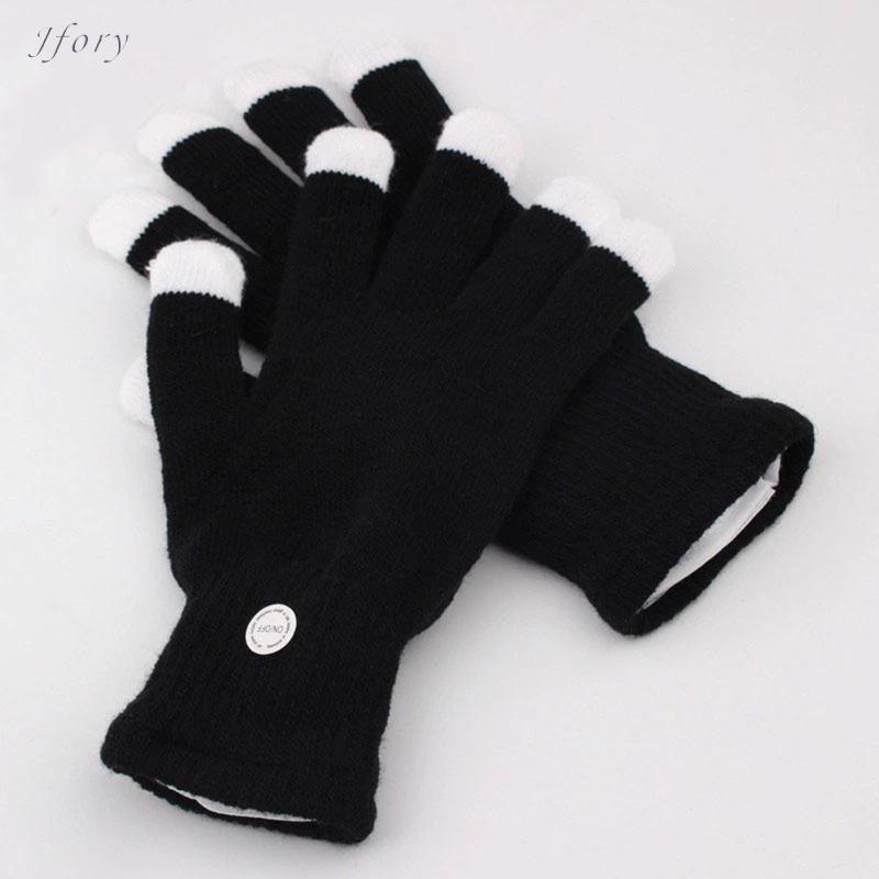 Găng tay LED Đèn đầu ngón tay đầy màu sắc Găng tay sáng cho trò chơi Halloween