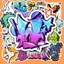 Set 50 Sticker Chữ Graffiti – Decal Trang Trí Đa Năng | Chống Nước | Dán Vali, Laptop, Tủ Lạnh