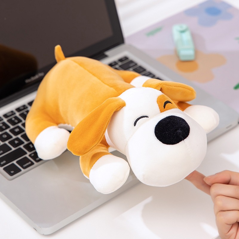 Kawaii Mỉm Cười Chó Sang Trọng Đồ Chơi Vui Vẻ Màu Cam Xám Chó Con Sang Trọng Búp Bê Gối Pug Dễ Thương Nhồi Bông Đồ Chơi Đệm Nhà Trang Trí Phòng Ngủ Tựa Đầu Mềm Mại Cho Bé Đồ Chơi Làm Dịu Trẻ Em Quà Tặng Sinh Nhật