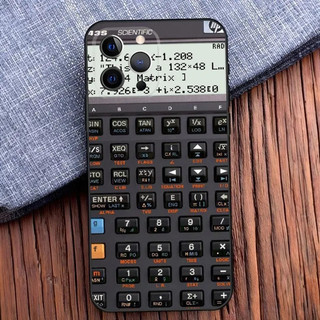 TK-1 Retro Máy Tính Ốp Lưng Điện Thoại iPhone 16, 17,14,13,12,11, Pro, X, XS, Max, XR, Plus, Mini Đen Mềm Silicon
