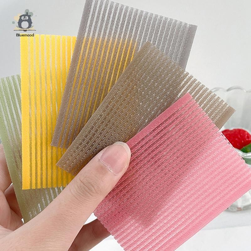 [Bluemood] 10 Cái / gói Miếng Dán Tóc Không Dấu Vết Miếng Dán Tóc Kẹp Cắt Tóc Tạo Kiểu Tóc Cắt Dán Phụ Kiện Tóc Di Động Mới