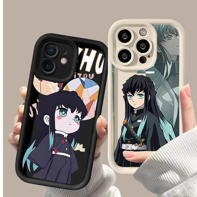 Ốp Lưng Cho Samsung Galaxy J6 J4 Plus J8 M20 M51 M31 M34 M30S M11 J7 Prime Core A72 Vỏ Điện Thoại Tokitou Muichirou Anime Demon Slayer Mềm In Silicon Chống Sốc