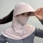 Mũ KANGN, Mũ che lụa băng thoáng khí, có khăn choàng chống nắng Unisex