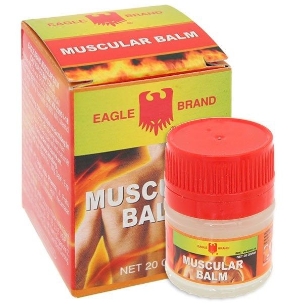 Dầu cù là Con Ó (cao xoa) EAGLE MUSCULAR BALM 20g