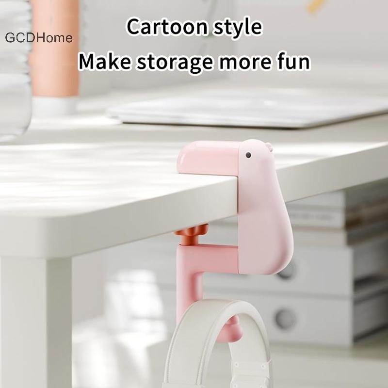 Gcdhome Hoạt Hình Dễ Thương Vịt Treo Tường Móc Treo Có Thể Gập Lại Đứng Ba Lô Móc HOT