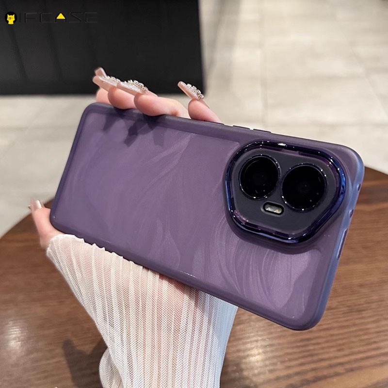Dành Cho Honor 300 200 100 90 80 Pro Ultra Lite Smart GT SE Ốp Điện Thoại Có Ống Kính Máy Ảnh Phim Bảo Vệ Matte Business Đơn Giản Trong Suốt Màu Trơn Vỏ Mềm Ốp Lưng