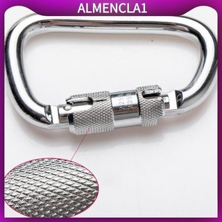 [Almencla1] Cổng xoắn 45KN Khóa tự động Carabiner Leo núi Caving Rappelling