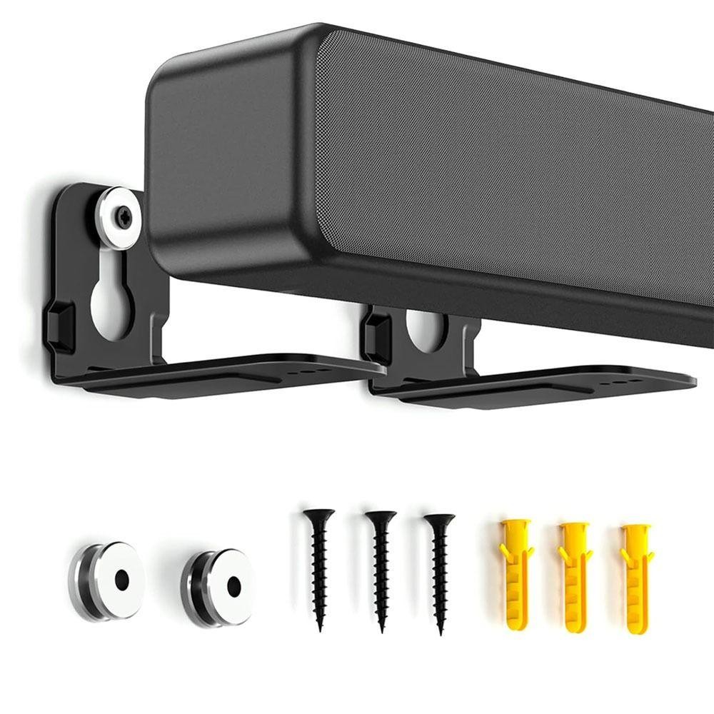 HOBBYIN 2 Chiếc Giá Treo Tường Loa, Giá Treo Tường Thanh Âm Thanh Chống Rơi, Dưới Tivi Kim Loại Âm Thanh Treo Tường Cho / / LG | BigBuy360 - bigbuy360.vn
