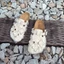 Giày Birkenstock rỗng thủ công, da mềm, đế nút chai retro, giày Birkenstock cho phụ nữ, dép lười kín mũi cá tính