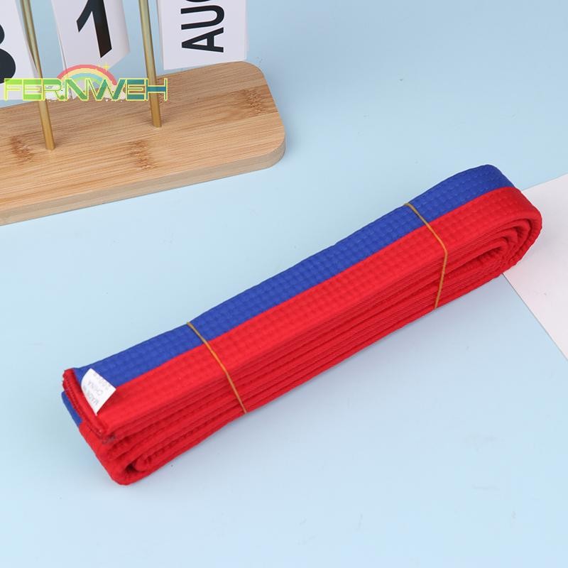 [Fernweh] 1PC 200cm Taekwondo ITF Đai Màu Đai Võ Thuật Karate Judo Đồng Nhất Phụ Kiện Dây Cotton Chất Lượng [MỚI]