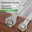 ITRUMPET 1 Cờ lê mở siêu mỏng, Cờ lê Ratchet hai đầu đa chức năng, Cờ lê mở độ dày 5-32mm 3mm bền bỉ Dụng cụ sửa chữa ô tô xe đạp