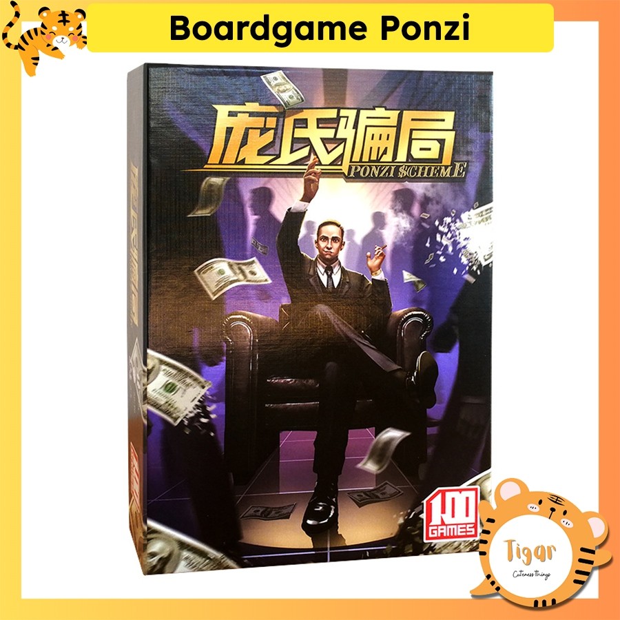 Boardgame Ponzi Scheme Mô Hình Ponzi Tigar