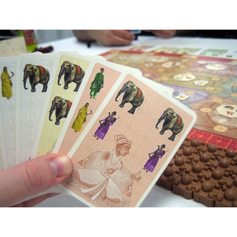 Boardgame Taj Mahal Trò chơi Chính Hãng Board game Đấu Giá Tài Nguyên Tigar