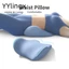 Yylingx Gối Nằm, Đệm Hỗ Trợ Thắt Lưng Mềm Mại Công Thái Học, Bọt Nhớ Thoáng Khí Hỗ Trợ Lưng Đệm Massage Toàn Thân