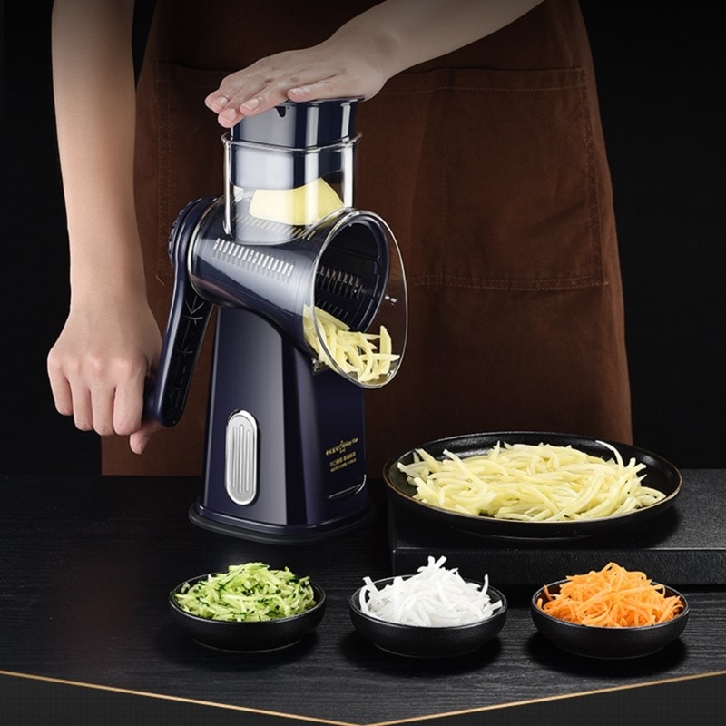 SHI Kitchen Fruit Grater và Cheese Shredder Máy thái rau củ thủ công có tay cầm