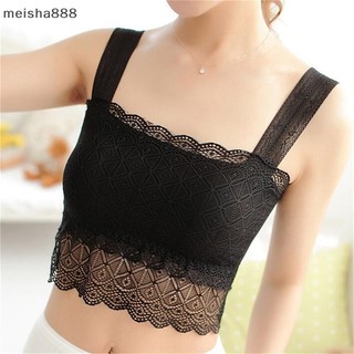 Meisha888 Nữ Gợi Cảm Ren Móc Dây Áo Ngực Miễn Phí Dây Co Giãn Crop Tank Top
 Đẹp