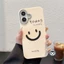 Ốp Điện Thoại Da PU Dễ Thương Cho Tecno Camon 50 40 Pro Premier Spark Go 3 2 50 40C 40 30C 30 Pro Plus POP 20 10 9 Pova 7 Ultra 6 Neo Vỏ Đơn Giản Mặt Cười Chống Sốc Vỏ Mềm