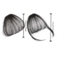 DELMER 3D Air Bangs, Bộ tóc tổng hợp Giả Fringe Top Tóc Bangs, Kẹp vô hình trong Nổ thẳng Tự nhiên Giả Nổ Phụ nữ