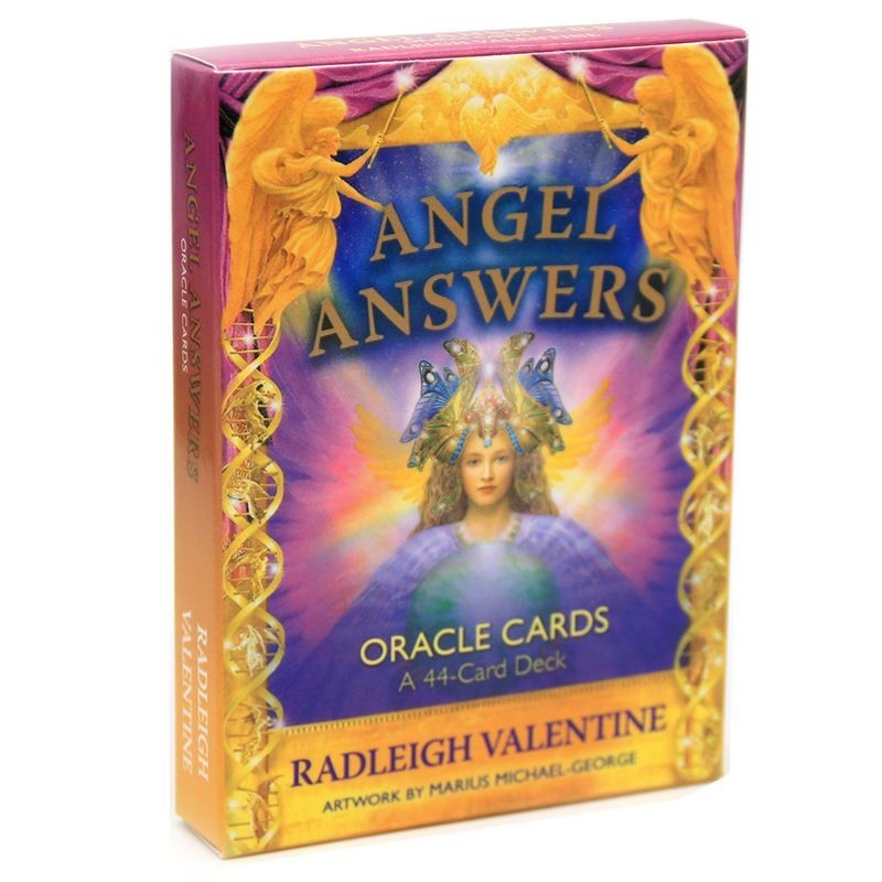 Câu trả lời thiên thần Mon cho thẻ Oracle Bộ bài 44 lá và Thẻ hướng dẫn – Minh họa