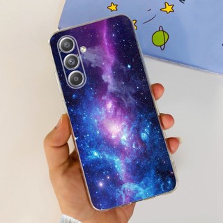 Dành Cho Samsung Galaxy M55 5G Ốp điện thoại SM-M556B Vỏ Trong Suốt Mèo Dễ Thương Hoạt Hình Silicon Mềm Ốp điện thoại Cho Samsung C55 C 55 Ốp điện thoại