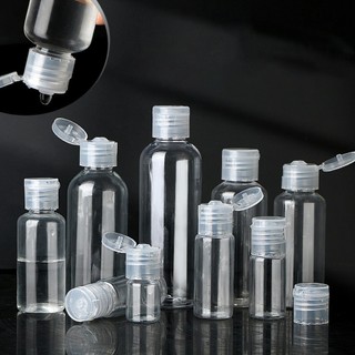 Combo10 Chai Nhựa Nắp Bật 5ML/10ML/20ML/30ML/50ML/60ML/80ML/100ML Đựng Gel Rửa Tay - Chai Nhựa Pet SUNND