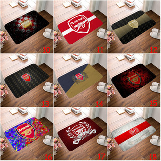 Thảm cửa Logo câu lạc bộ bóng đá Arsenal Phòng ngủ Văn phòng Trang trí nội thất Thảm trải sàn chống trượt (60x40CM)