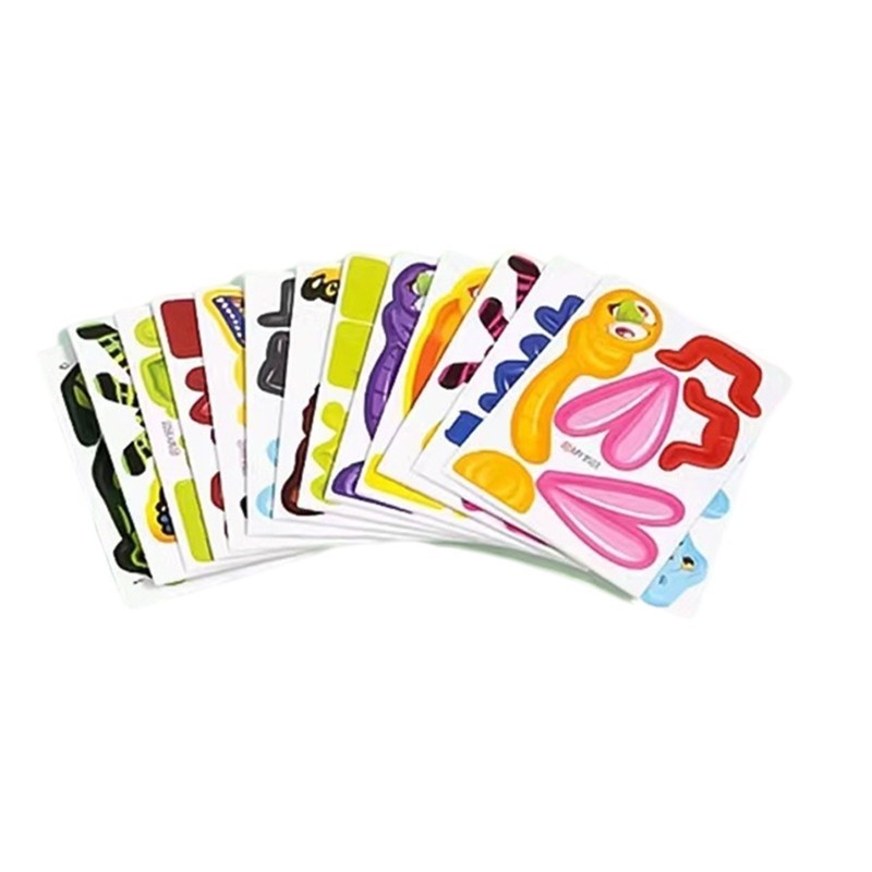 Ở Lại 25 Chiếc Bộ Đồ Chơi Xếp Hình Nhiều Màu Sắc Hoạt Hình Chủ Đề Động Vật Xếp Hình Khối Đồ Chơi Giáo Dục Cho Trẻ Em Tay Phối Hợp Mắt