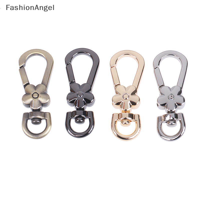 Fashionangel Tự Làm Túi Phụ Kiện Kim Loại Túi Xách Kẹp Tay Cầm Hoa Tôm Hùm Kẹp Móc TH