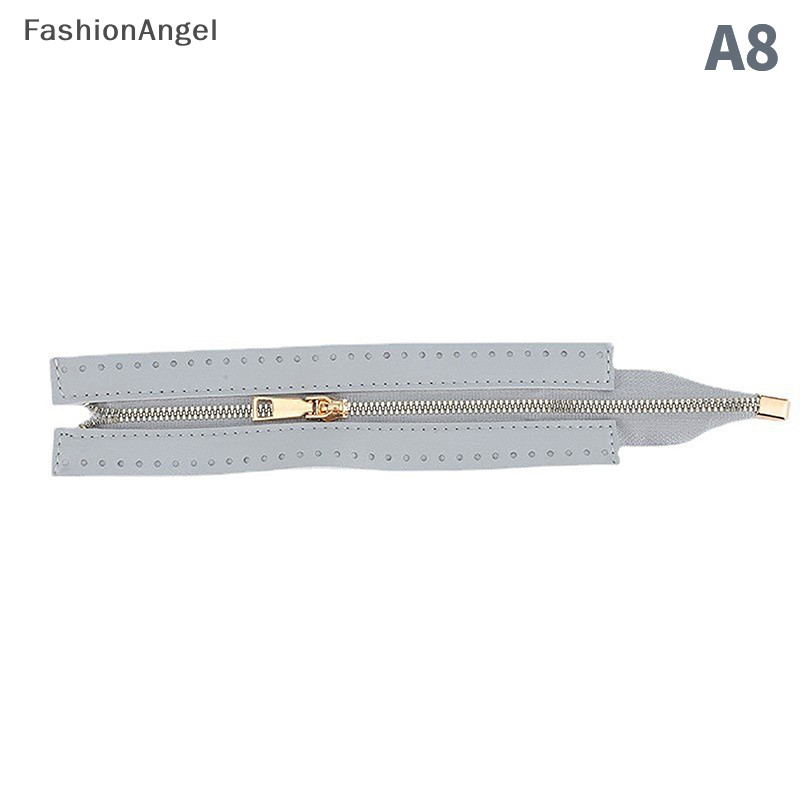 FashionAngel Dây Kéo Cho Túi Dệt Phần Cứng Da Dây Kéo Phụ Kiện May Cho Quần Áo TH