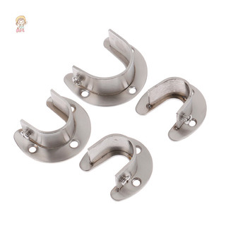 Twe 19 / 22 / 25 / 32mm Tủ Quần Áo Thanh Inox Ổ Cắm Mặt bích Giá Đỡ VN