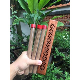 Nhang Trầm Hương Không Tăm - Hương Trầm - Chuẩn Nhang Sạch 100% Không Hóa Chất - Nhang Thơm