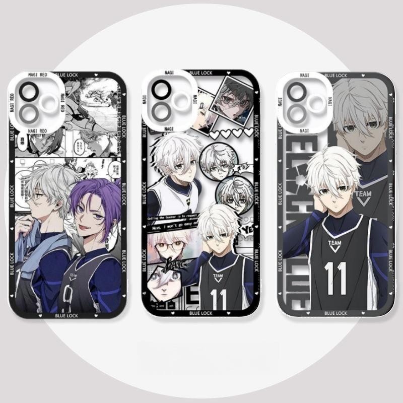 Ốp Điện Thoại Cho Samsung Galaxy A05 A05S A14 A15 A33 A73 A34 A35 A12 J7 Prime S23Ultra S20 Bao Phong Cảnh Vintage Anime BLUE LOCK Xu Hướng Thương Hiệu Silicon Trong Suốt