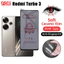 Ốp Điện Thoại Chống Sốc 3 Trong 1 Redmi Turbo 3 Cho Redmi A3 Redmi 13C 4G 5G Chống Gián Điệp Mềm Gốm Mờ Riêng Tư Kính Cường Lực