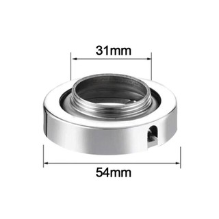 [COD] Dây buộc lắp đặt vòi CORESSPACE, Vòi chống mất Cài đặt nhanh Đai ốc đế cố định, Bộ lắp cố định vòng tròn buộc Phụ kiện bồn rửa phòng tắm nhà bếp