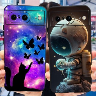 Ốp lưng Google Pixel 8 / Pixel 8 Pro Pixel8 8Pro Mèo Gấu Trúc Dễ Thương Sơn Hoa Silicon Mềm TPU Vỏ Điện Thoại