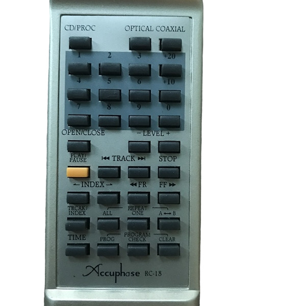 Điều khiển remote từ xa  dàn âm thanh Accuphase RC-18 - DP 11 DP 60 DP 70V DP 80L DP 75 DP 55 DP 55V - tặng pin