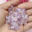 10 Chiếc 22,5 * 23,5 Mm Acrylic Nhiều Màu Sắc Hạt Hoa DIY Handmade Phụ Kiện Cho Dây Xích Điện Thoại Phụ Kiện Tóc Chất Liệu Handmade