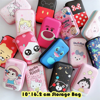 [imamura] Túi sắp xếp lưu trữ 10 * 16.2cm Túi dây kéo Hộp đựng hộp EVA cho hộp đựng đĩa CCD