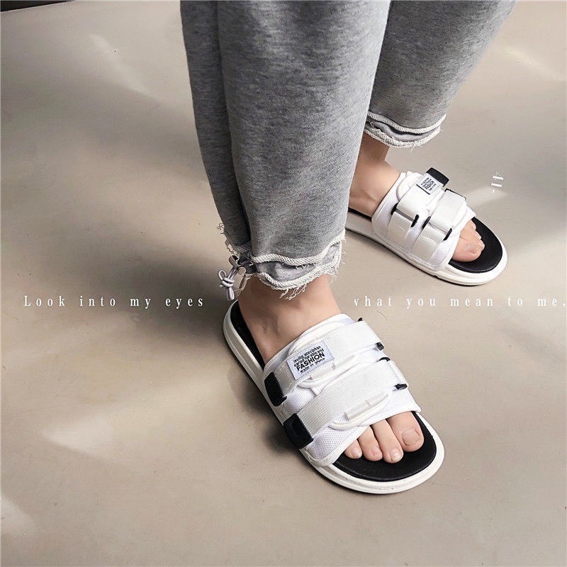 🔥Hàng có sẵn🔥Dép Velcro quai ngang đôi dành cho nam và nữ