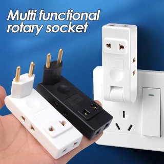 Ổ cắm điện COZYNEST EU, ổ cắm tường bộ chuyển đổi phích cắm xoay 180 độ, an toàn chất lượng cao