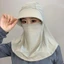Mũ AWNGD, có khăn choàng Ice Silk Tấm che, Mũ chống nắng thoáng khí Unisex