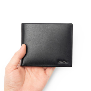 Ví da bò nam cao cấp FTT Leather thiết kế đơn giản nhiều ngăn đựng thẻ, đựng card