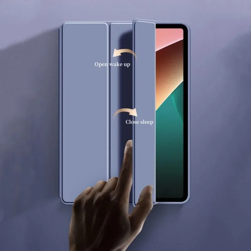 Vỏ Redmi Pad Pro 12.1 inch 2024 Flip Smart Case Vỏ thông minh từ tính có khe cắm Bút tự động Đánh thức cho POCO Pad 12,1 inch Vỏ mềm trong suốt
