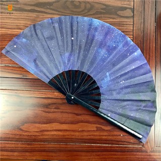 Quạt gấp tay cỡ lớn Quạt gấp tay Rave Quạt móc khóa
